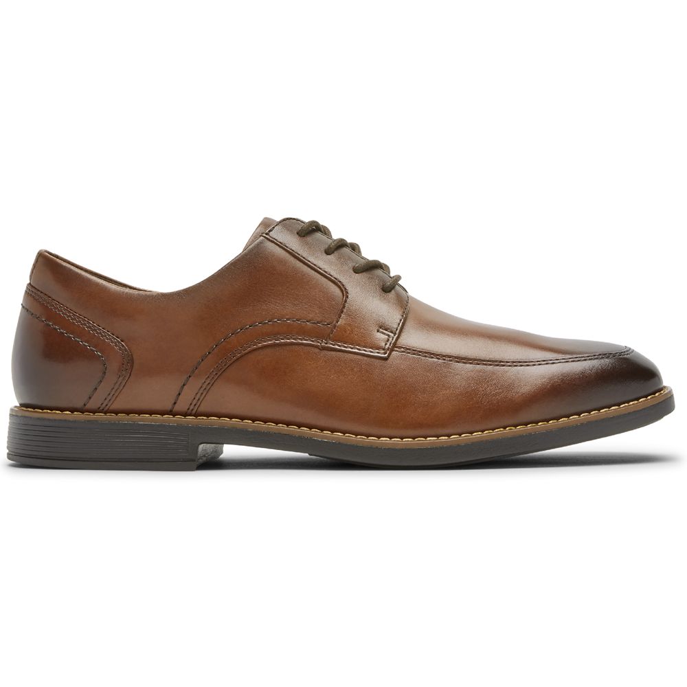 Rockport Canada Slayter Apron Toe - Mens Oxfords Brown (WMJ084516)